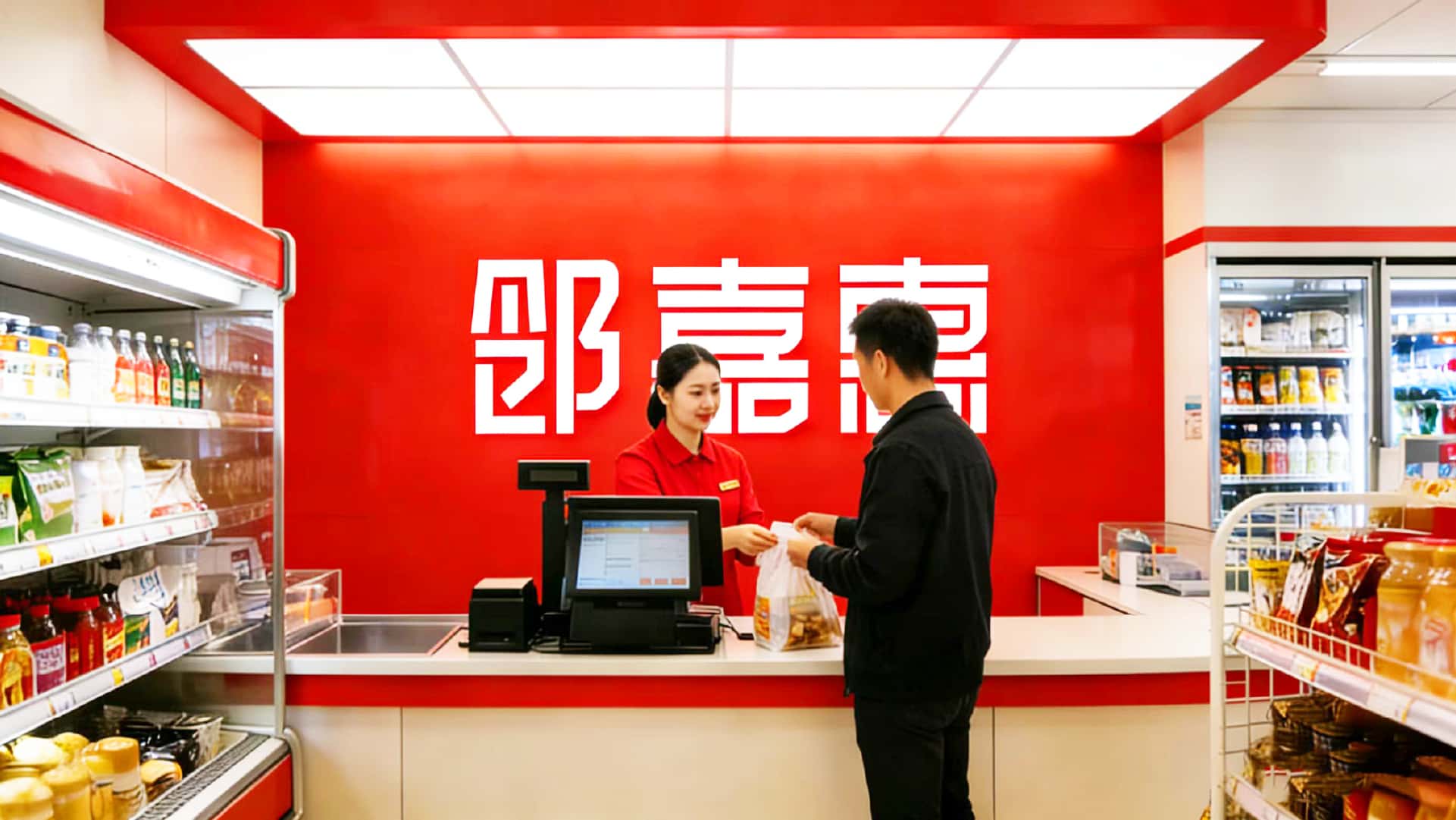 领嘉惠商超便利店全案设计